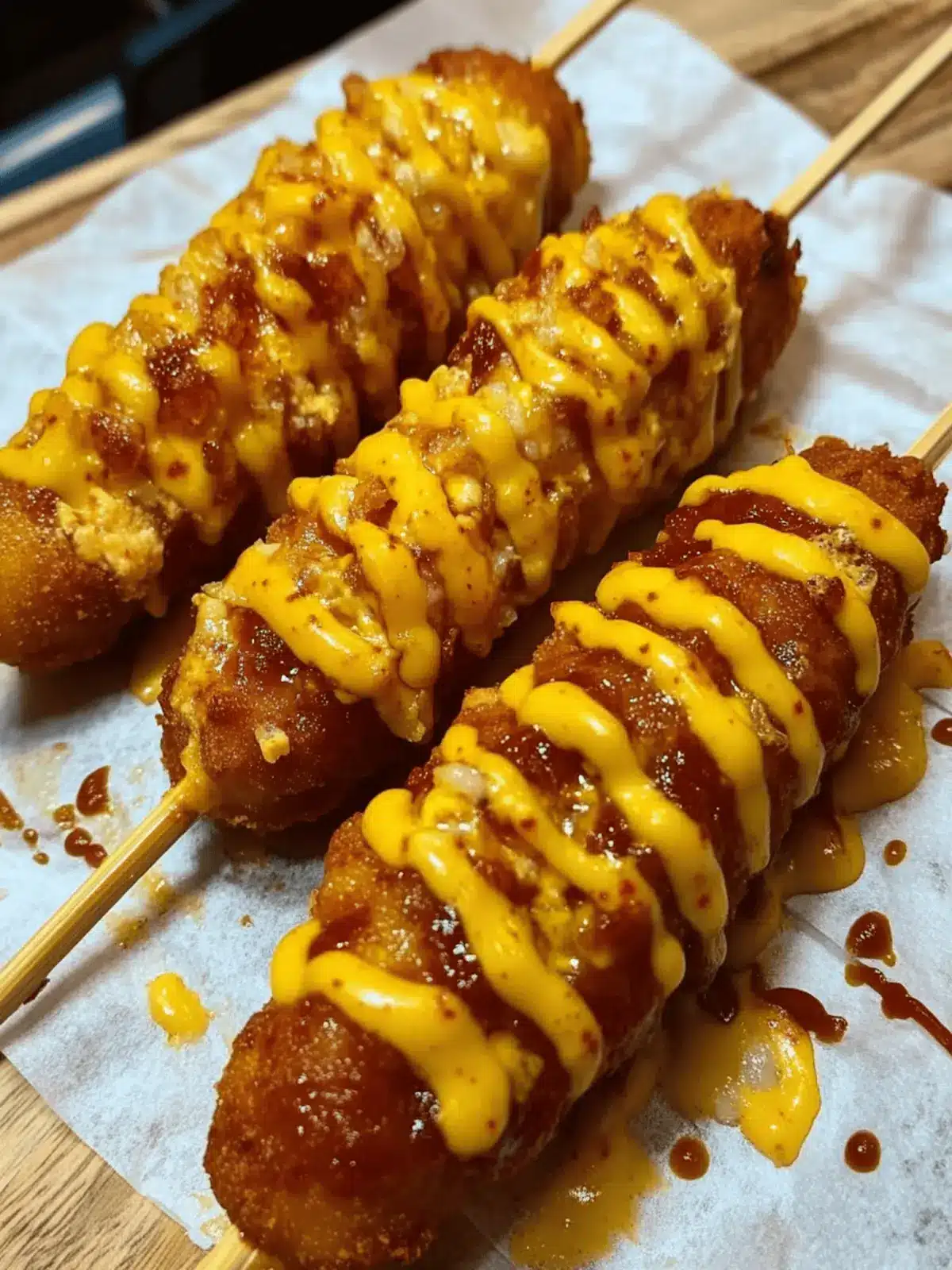 Korean Cheese Corn Dogs: Crispy Cheesy Bliss at Home 2 Korean Cheese Corn Dogs