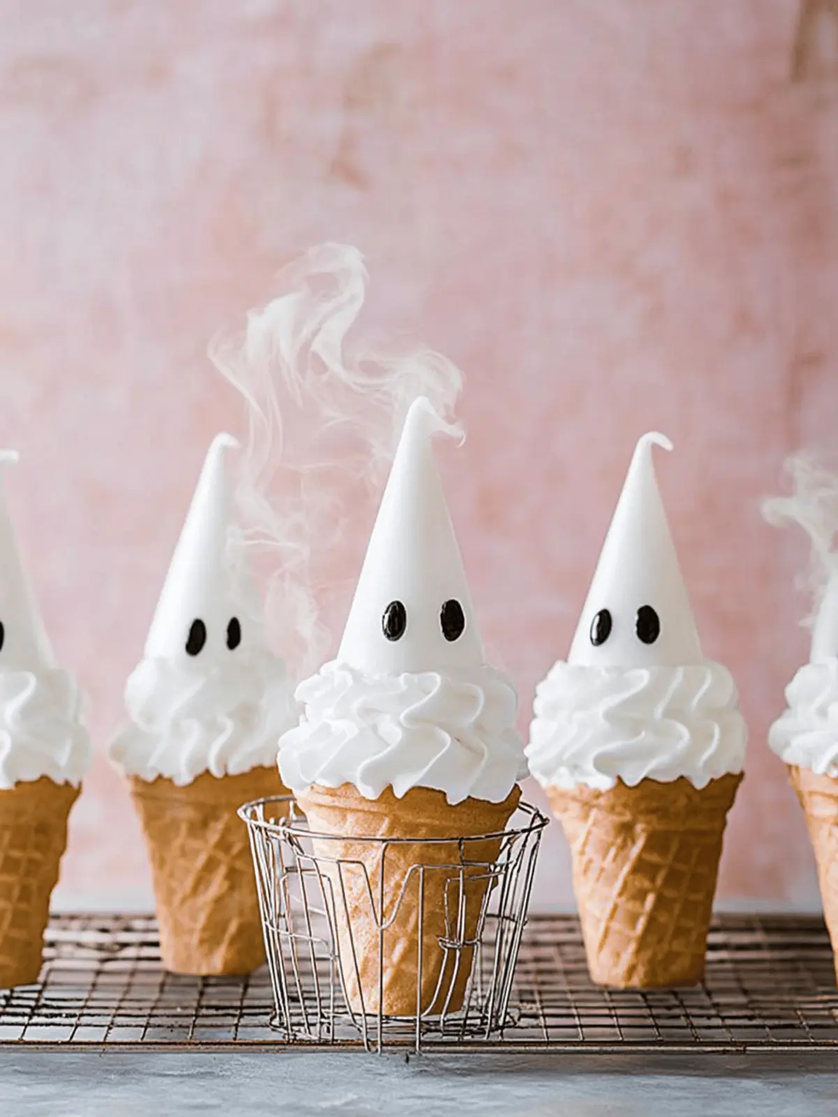 Ghost Hi-Hat Conecakes