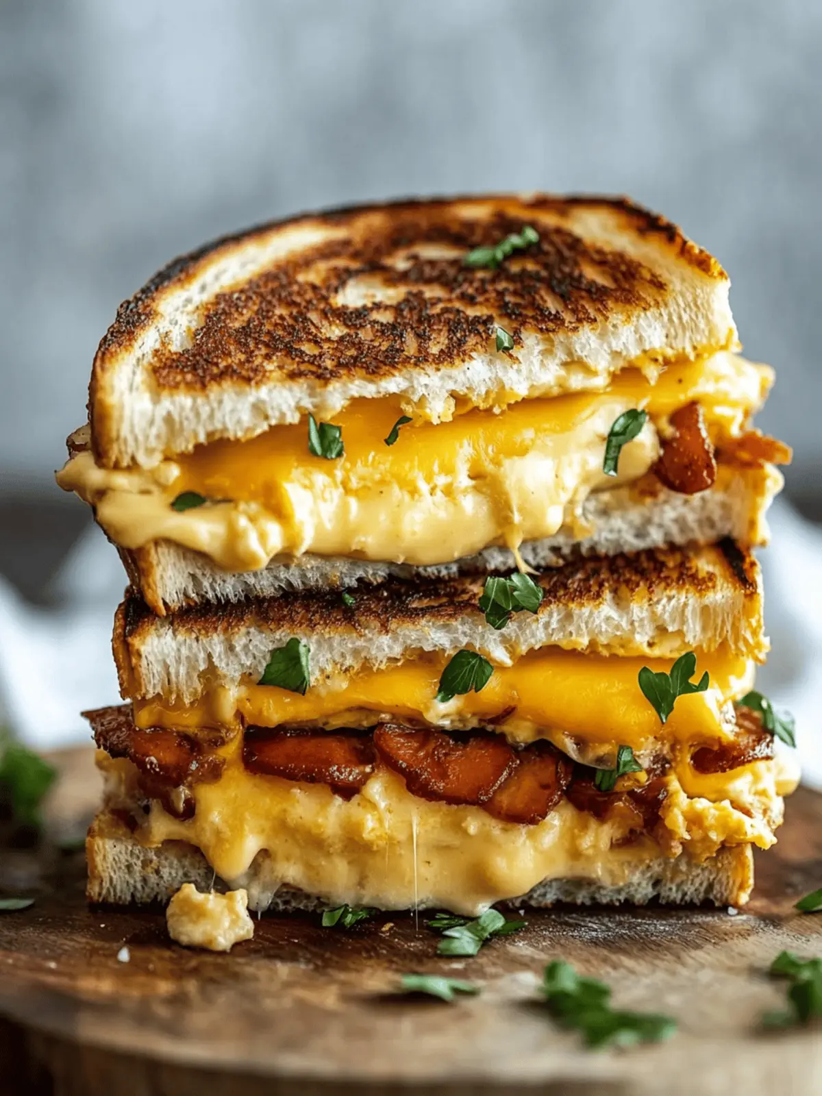 Breakfast Grilled Cheese