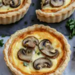 Mini Mushroom Quiche