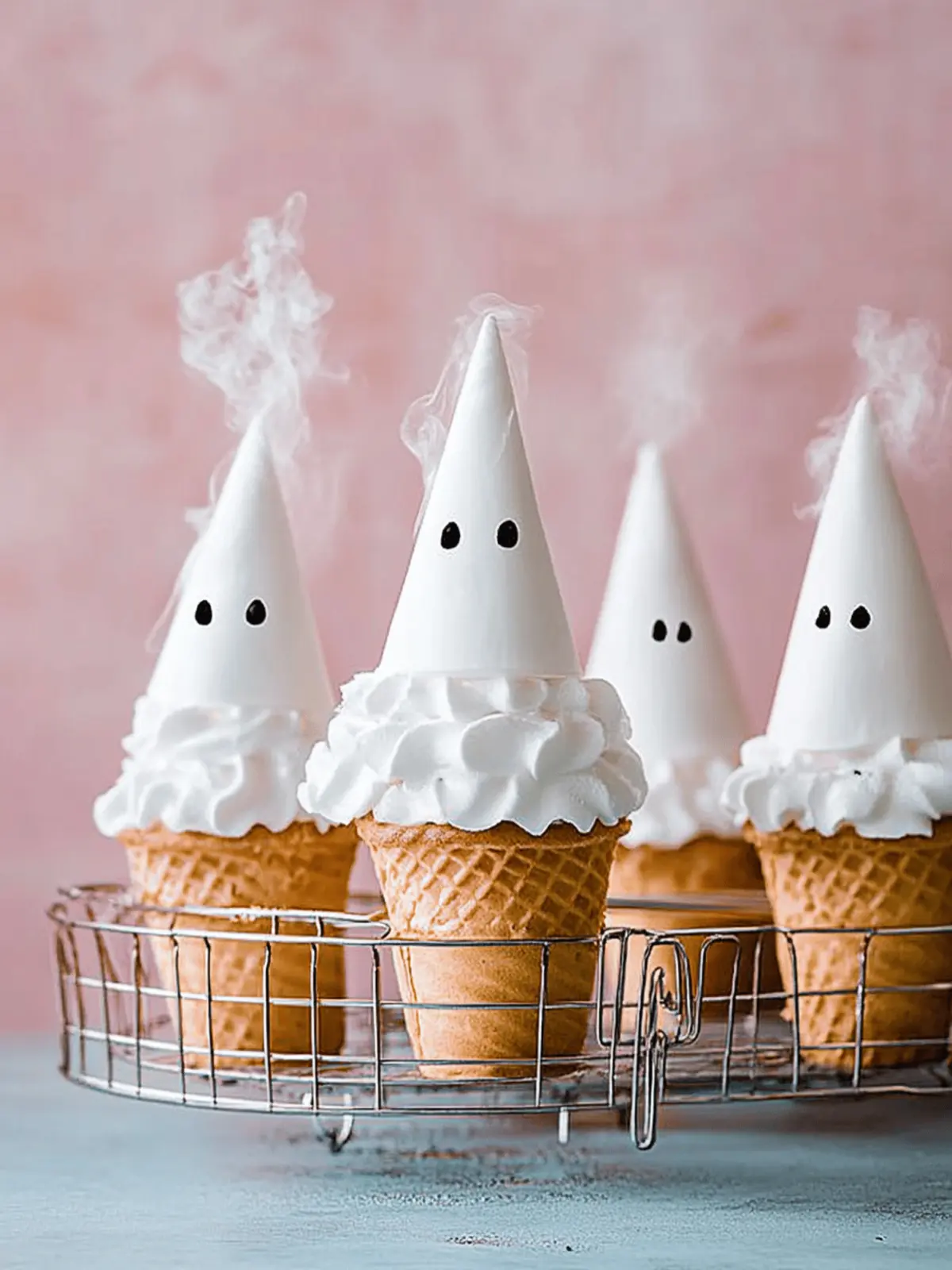 Ghost Hi-Hat Conecakes: Spooky Treats to Wow Your Halloween Party 3 Ghost Hi-Hat Conecakes