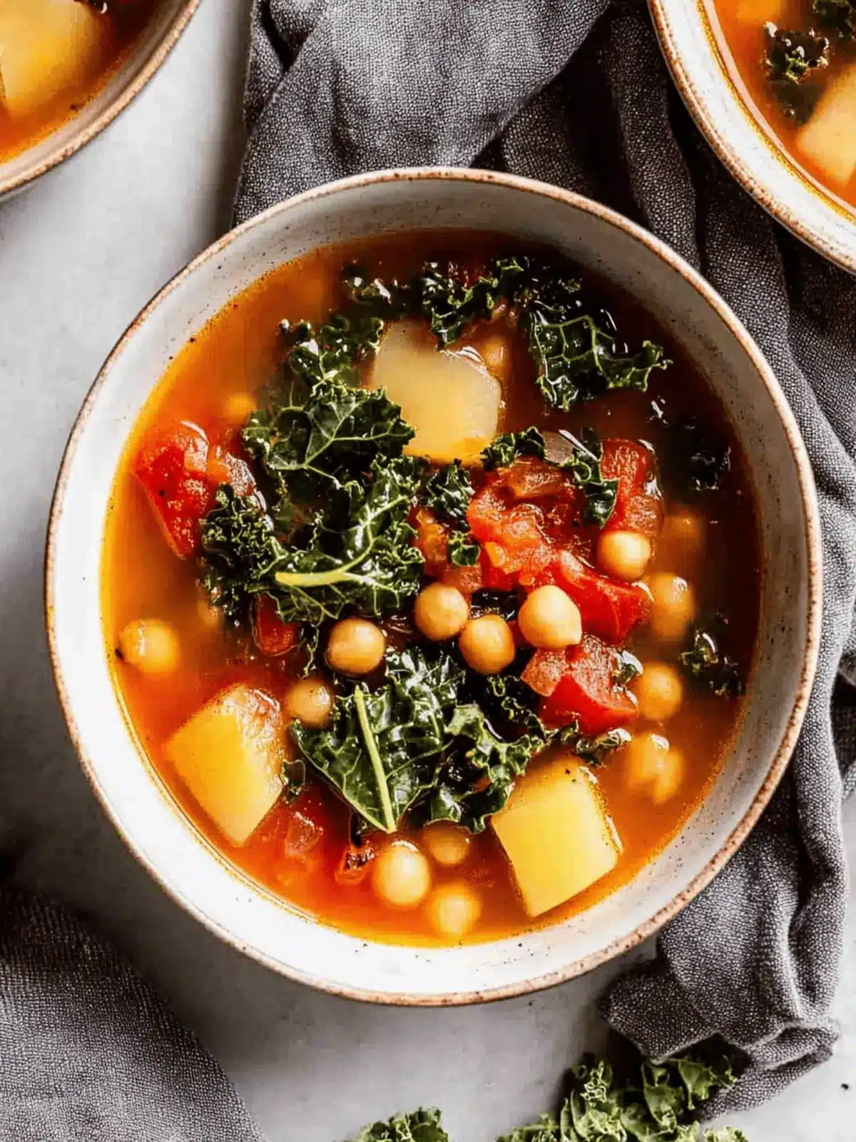 Chickpea and Kale Soup