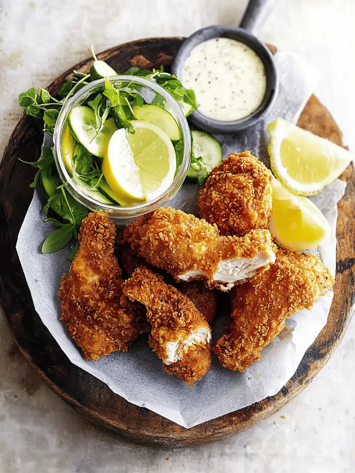 buttermilk not-fried chicken