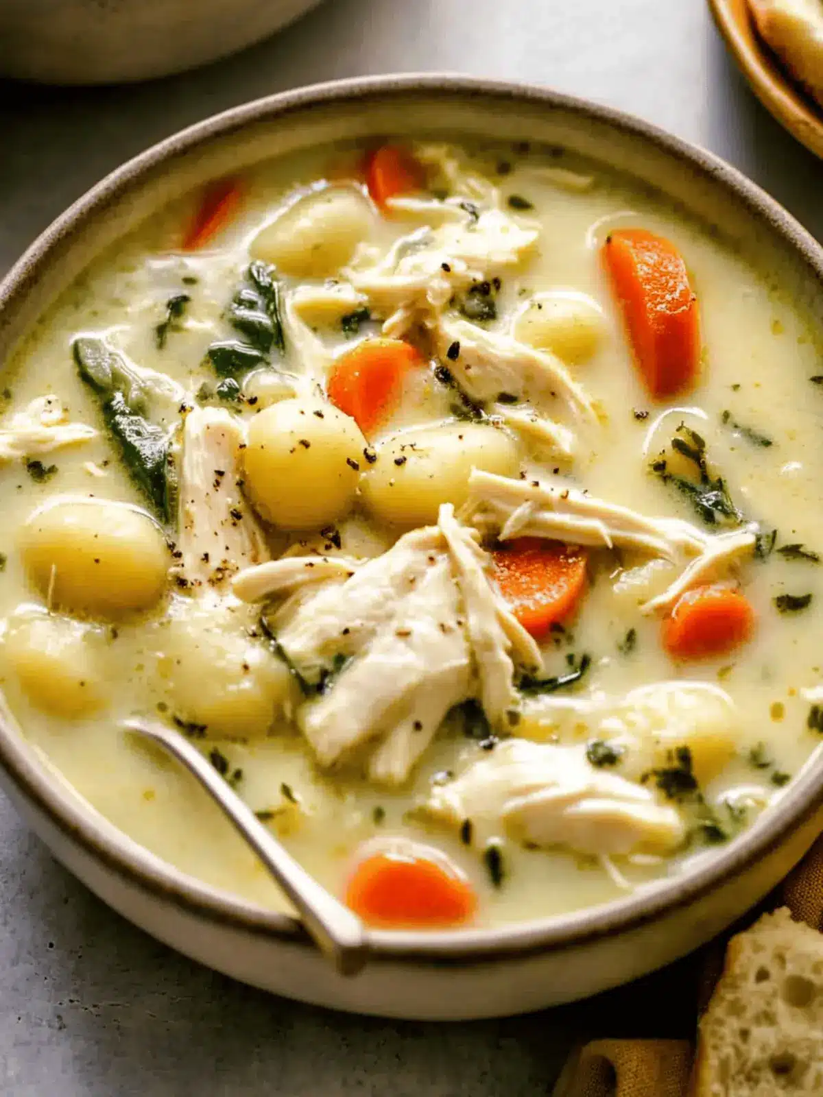 Chicken Gnocchi Soup