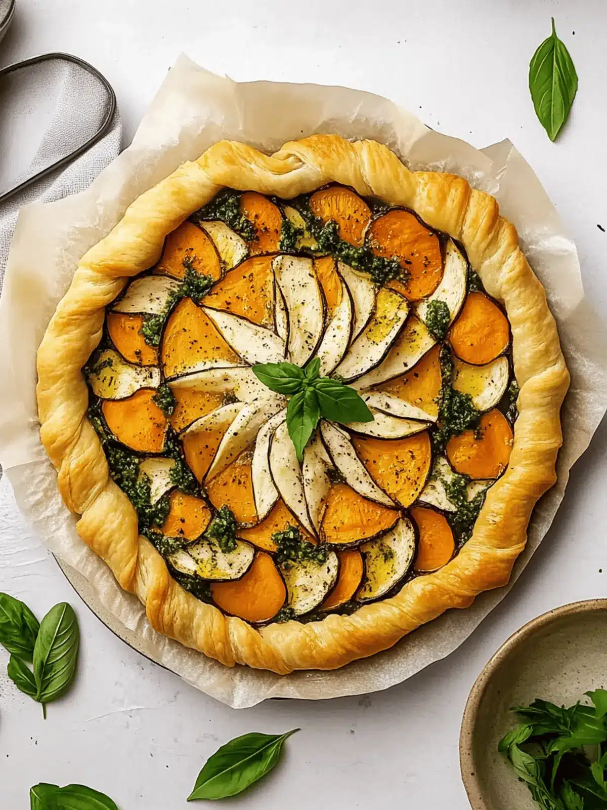 Vegan Boureki: Healthy Cretan Pie with Zucchini and Sweet Potatoes 4 Vegan Boureki