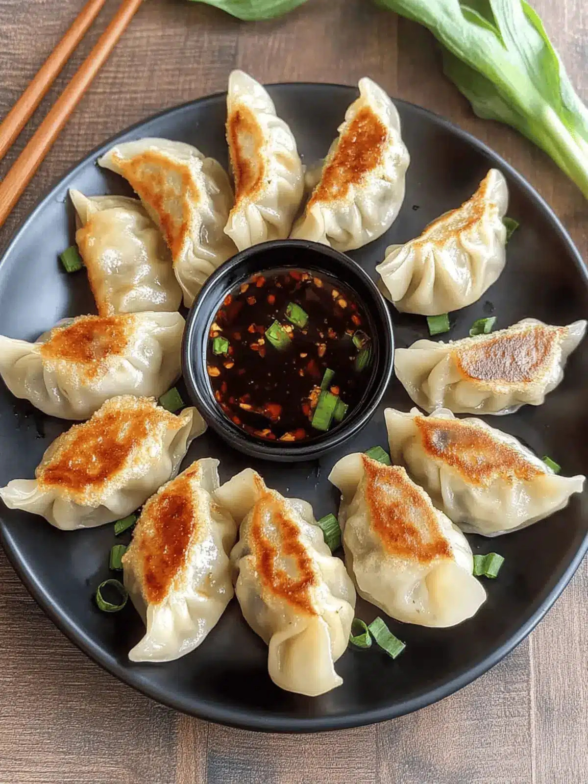 Delicious Chicken Potstickers (Pan Fried Dumplings) at Home 3 Chicken Potstickers (Pan Fried Dumplings)