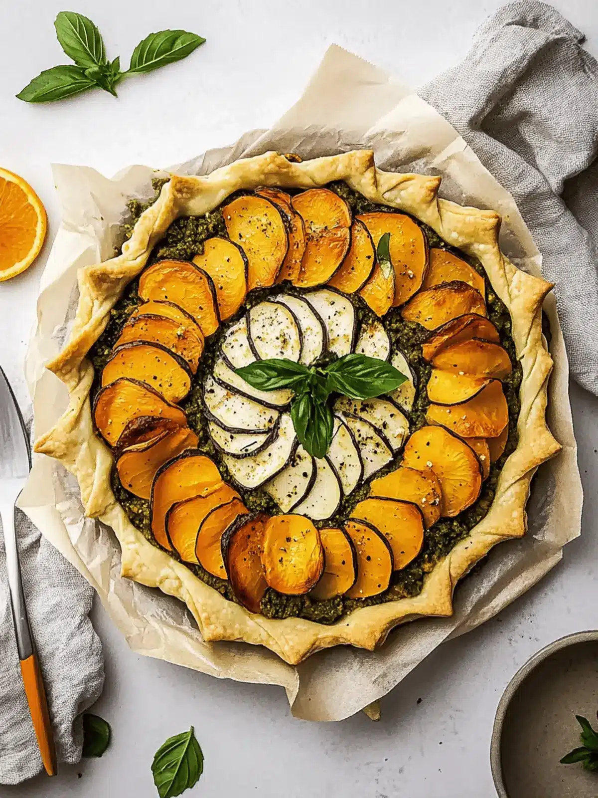 Vegan Boureki: Healthy Cretan Pie with Zucchini and Sweet Potatoes 2 Vegan Boureki
