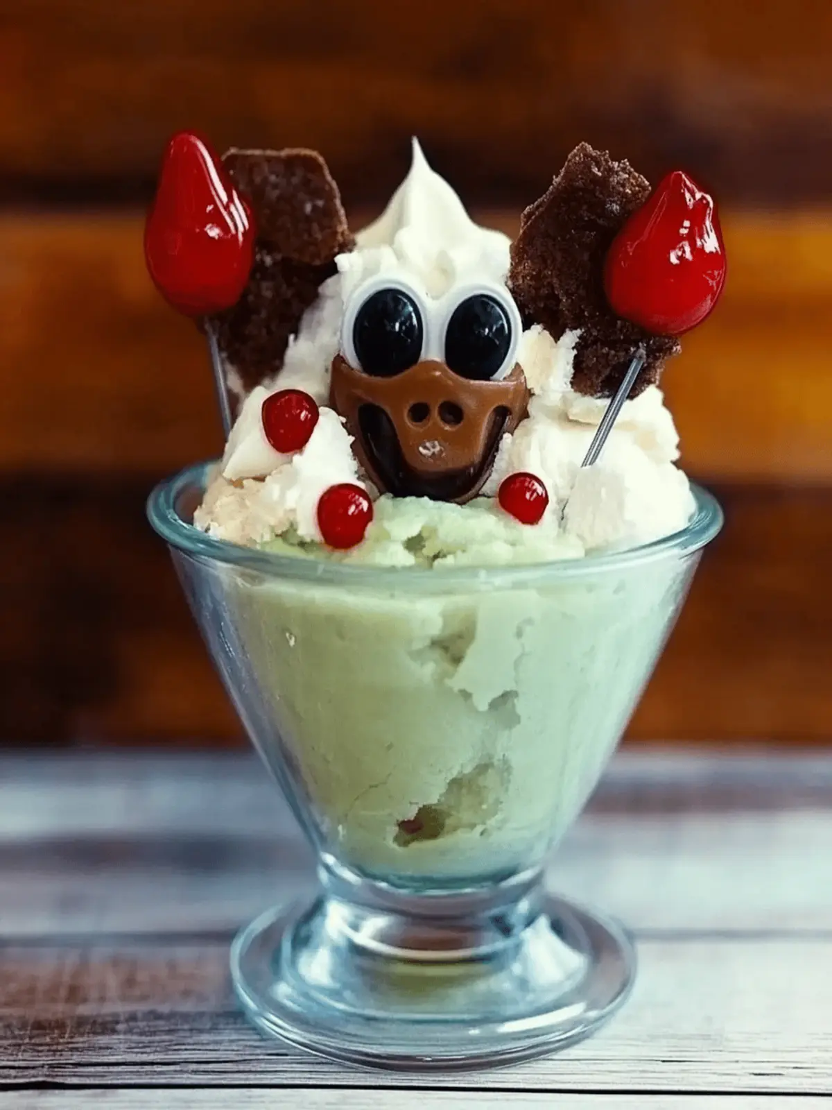 Copycat Friendly's Monster Mash Sundae