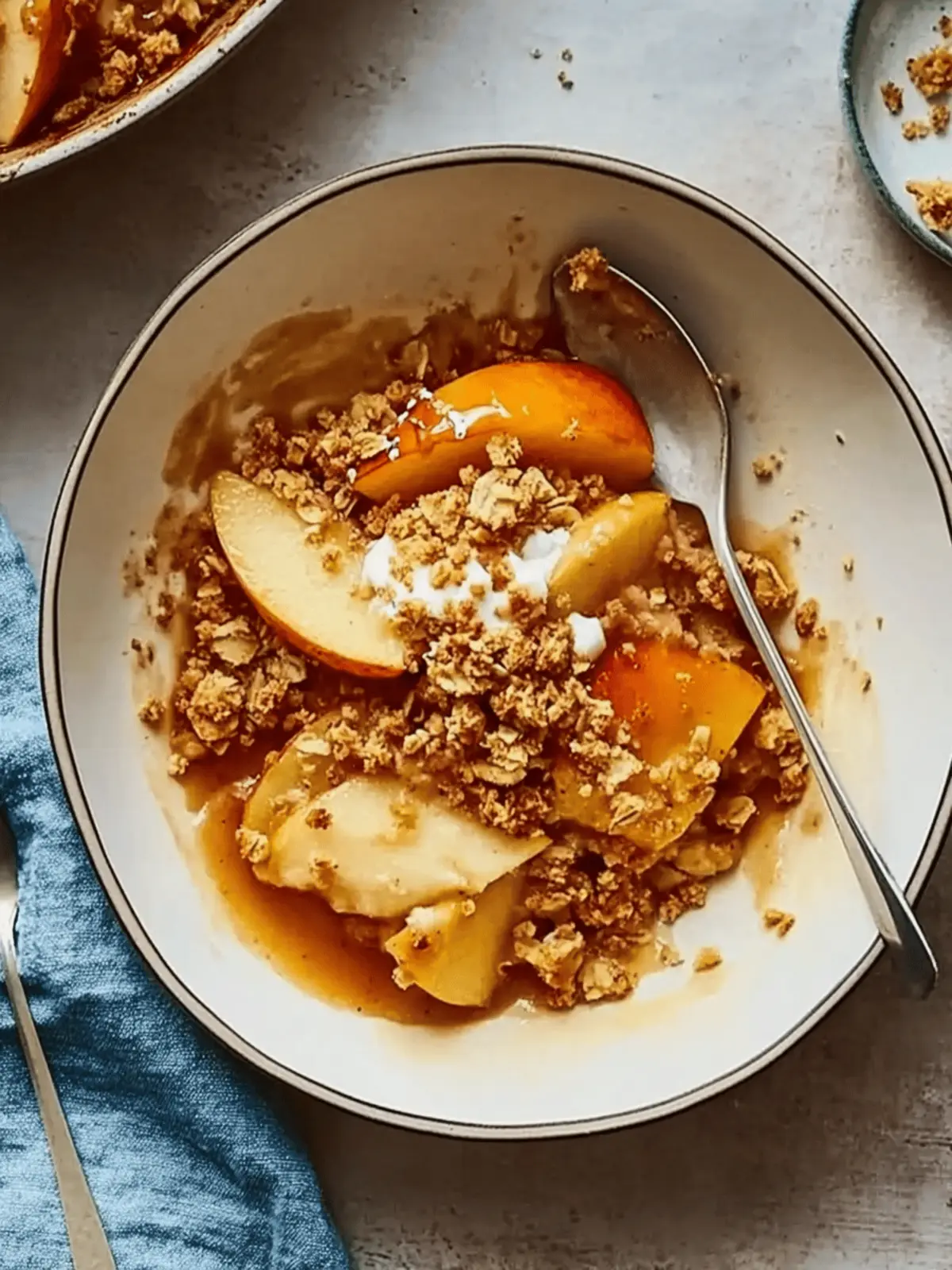 Toffee Apple Crumble with Hazelnuts and Caramel Bliss 3 Toffee apple crumble