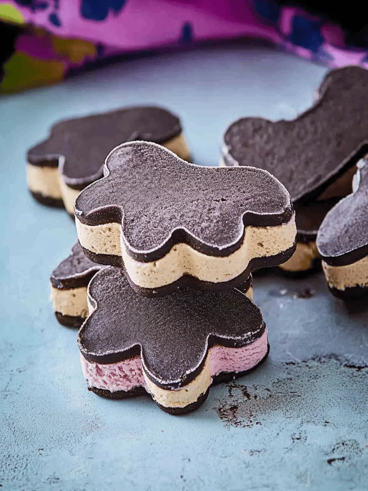 Delicious Vegan Ice Cream Batwiches Perfect for Halloween Fun 2 Vegan Ice Cream Batwiches