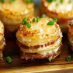 Cheesy Bacon Potato Stacks