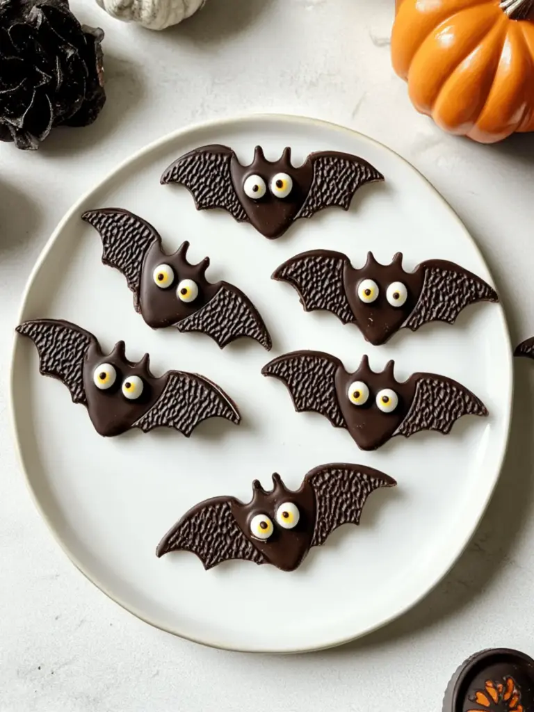 Halloween Chocolate Bats