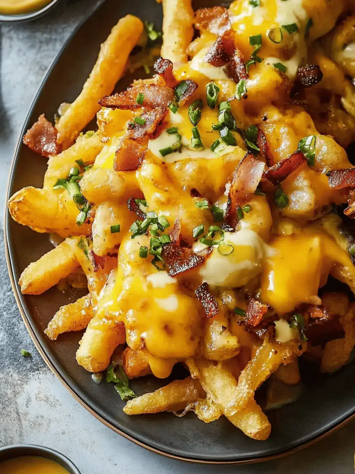Breakfast Poutine with Hollandaise Sauce