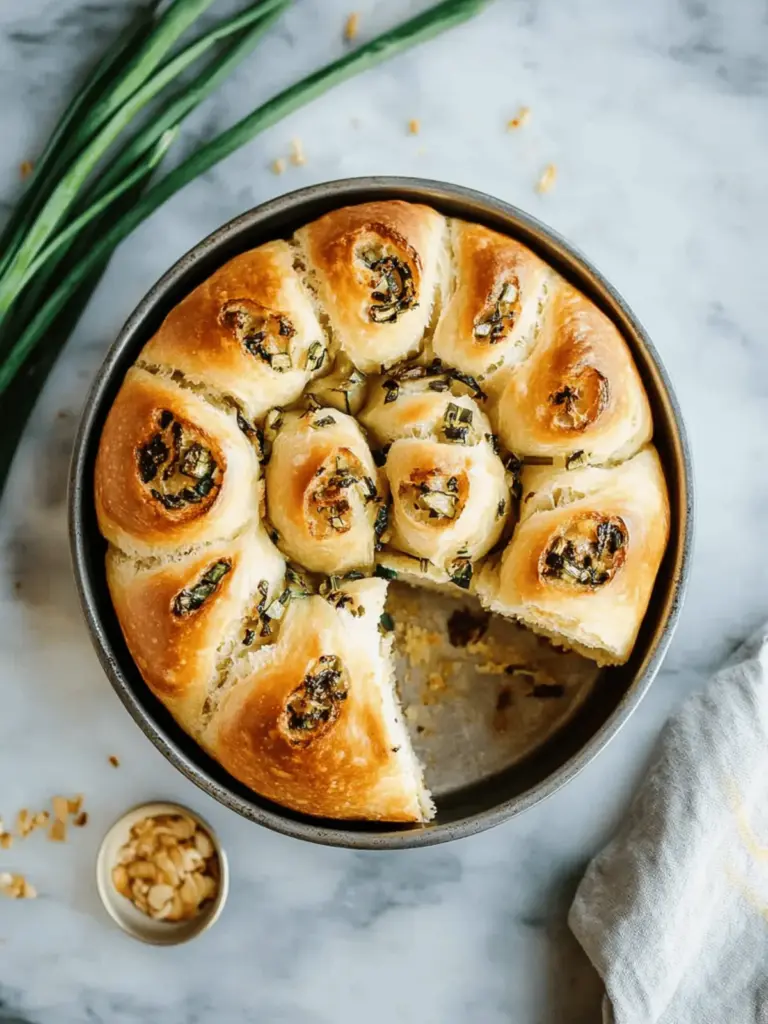 scallion pull-apart bread