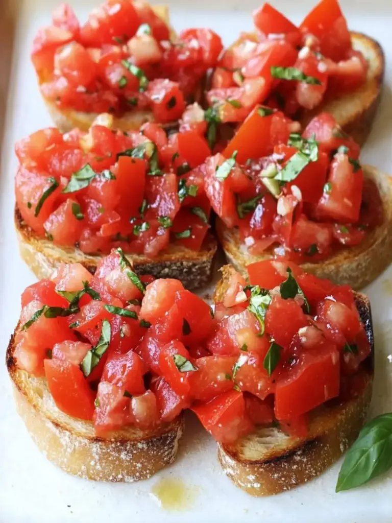 Perfect Bruschetta