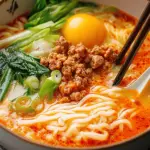 Spicy Tantanmen Ramen: Creamy Comfort in Every Bowl 3 Tantanmen