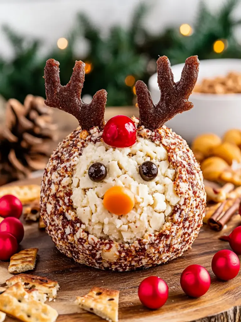Reindeer Cheese Ball