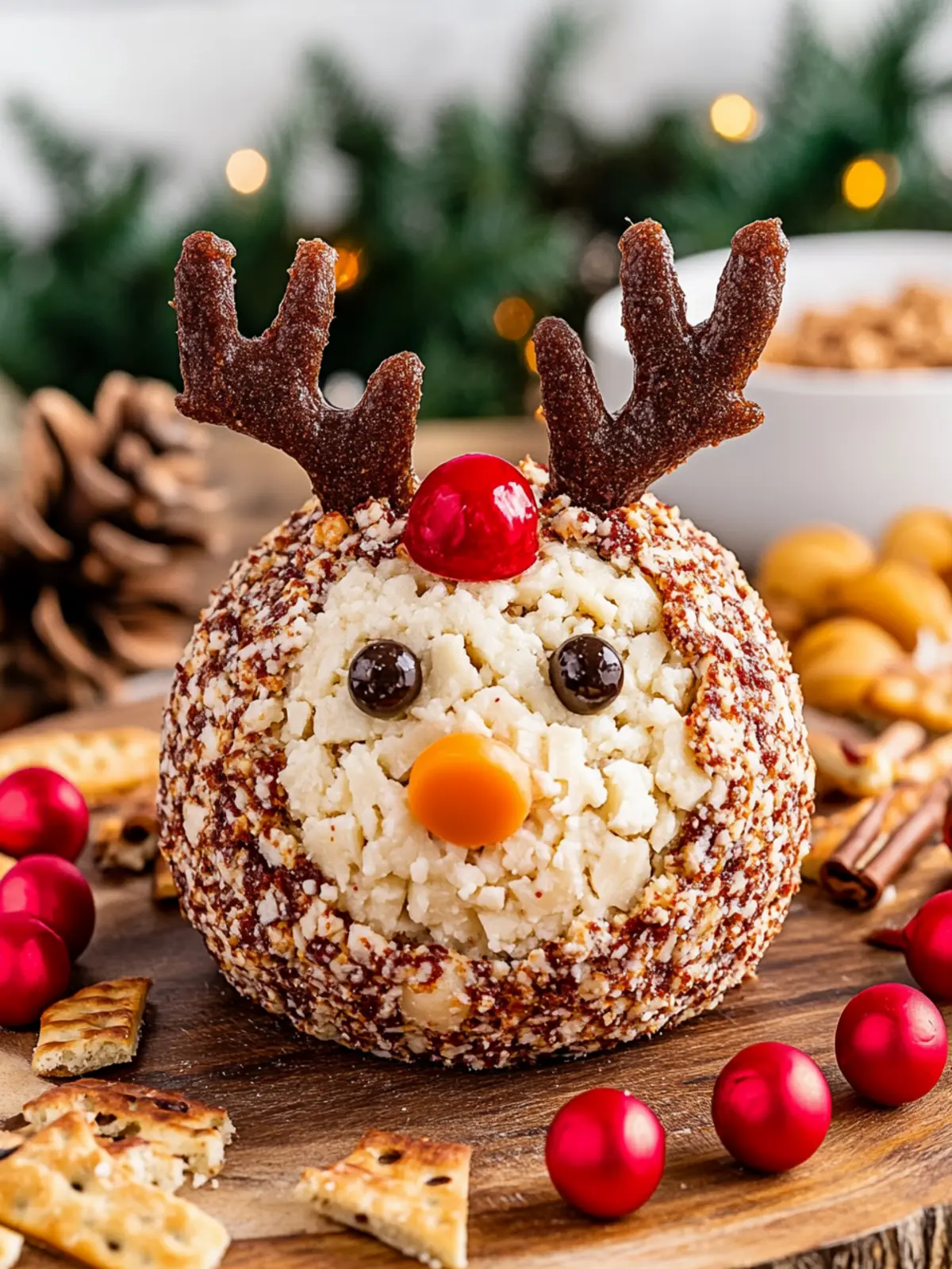 Reindeer Cheese Ball