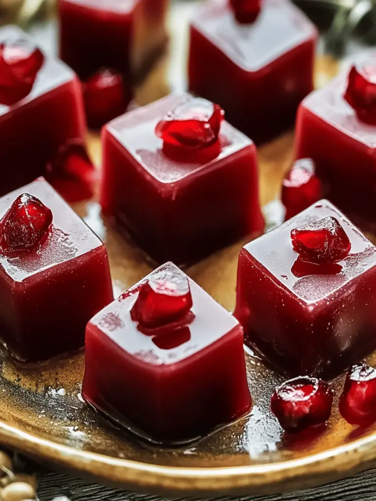 Pomegranate Caramels Recipe
