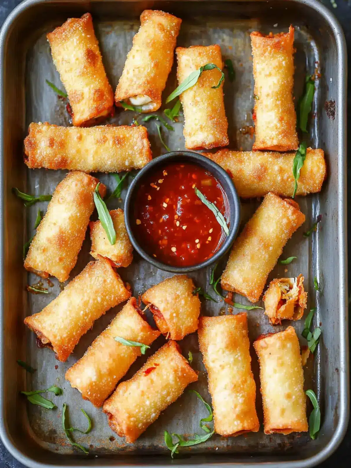 Wonton Mozzarella Sticks