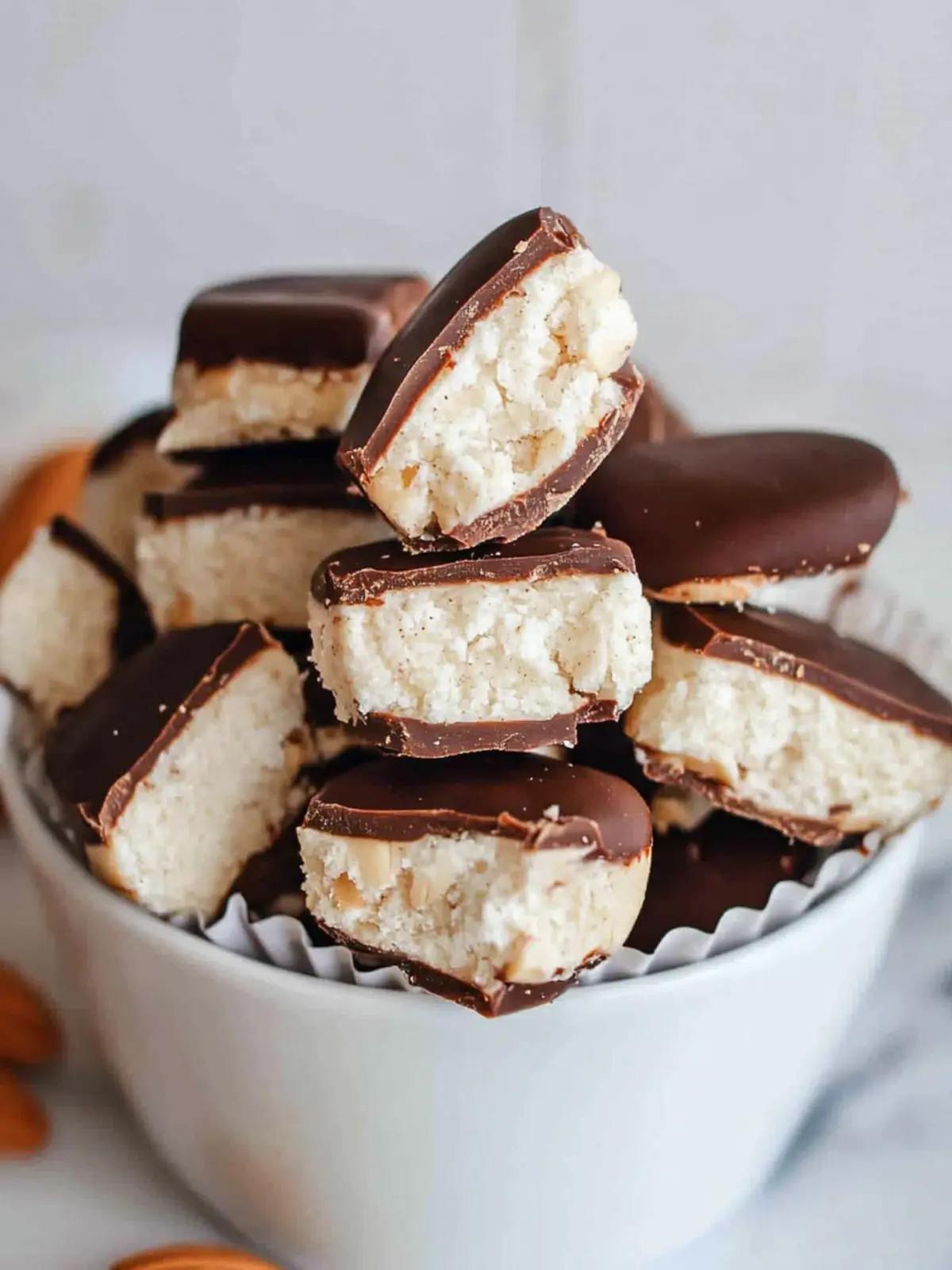 healthy almond joys