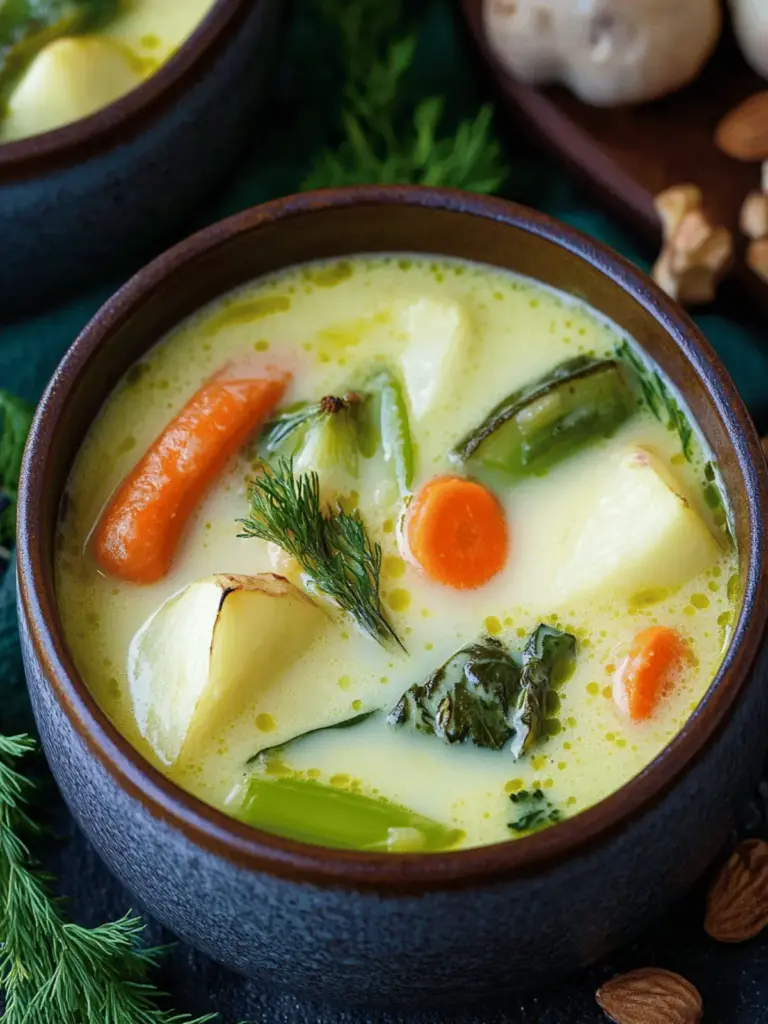 Cream of Vegetable Soup