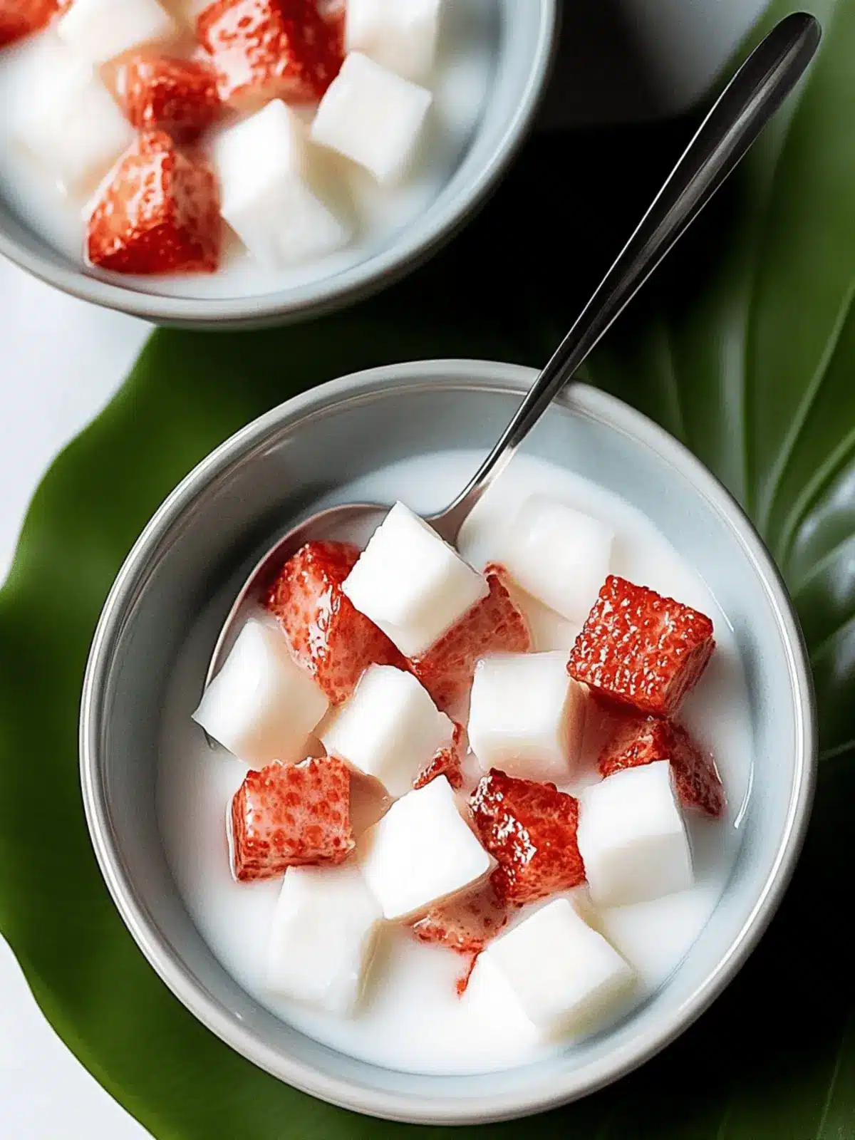 Haupia (Hawaiian Coconut Pudding)