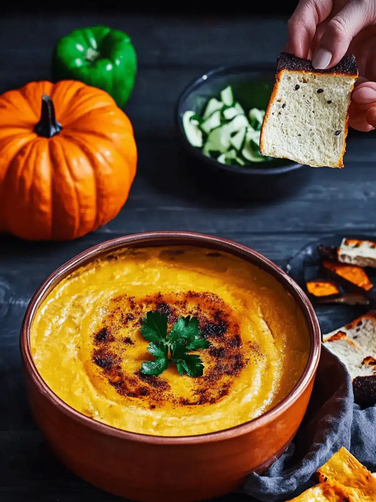 SPICEY PUMPKIN QUESO