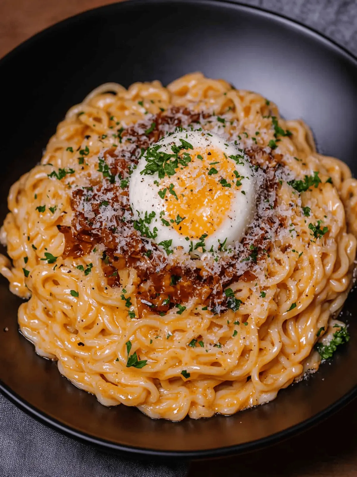 Savory Ramen Carbonara: A Fast and Fun Dinner Twist 3 Ramen Carbonara