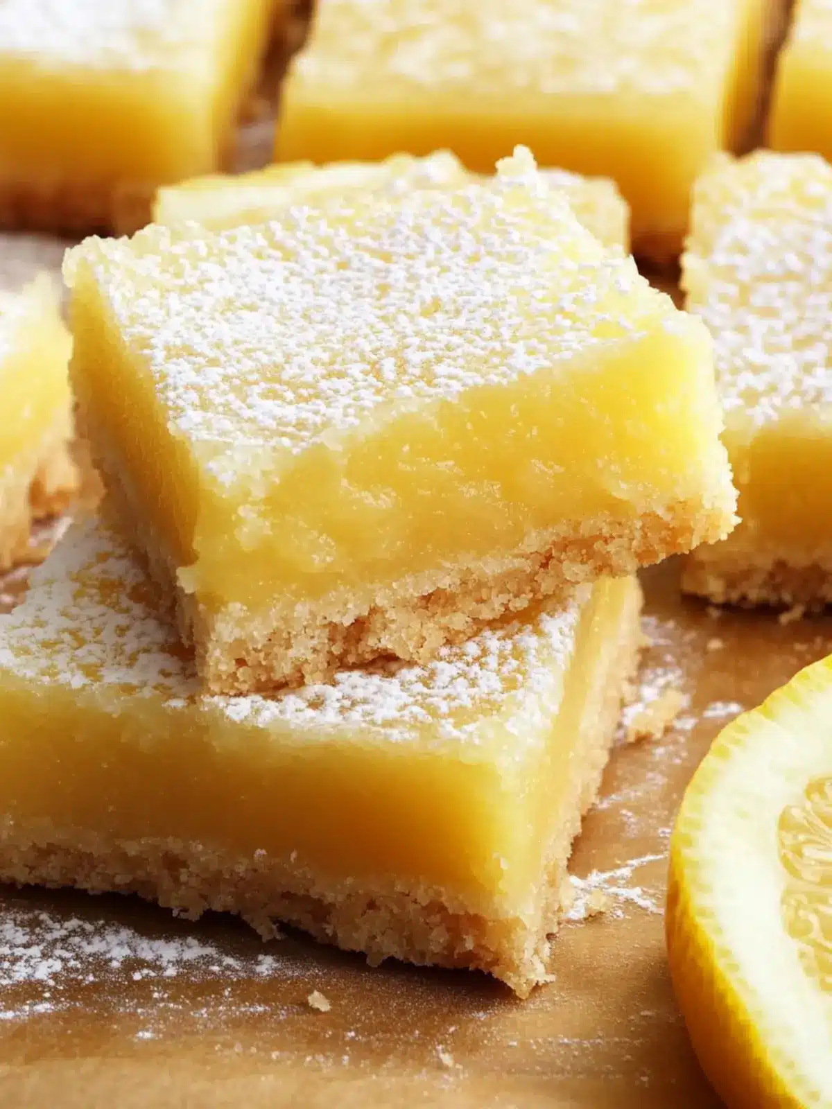 Easy Small Batch Lemon Bars