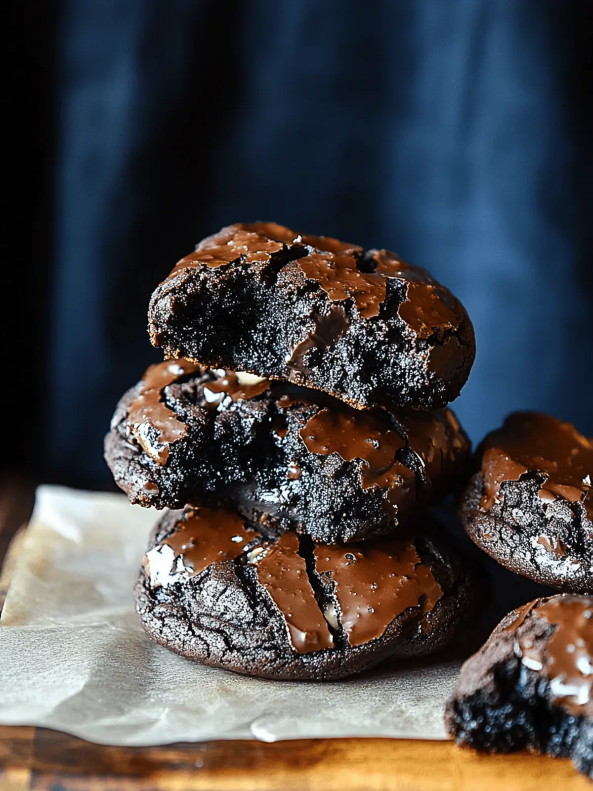Decadent Flourless Dark Chocolate Brownie Cookies You’ll Love 4 Flourless Dark Chocolate Brownie Cookies