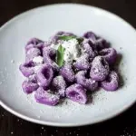 Purple Potato Gnocchi with Ricotta