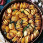 Crispy pan potatoes