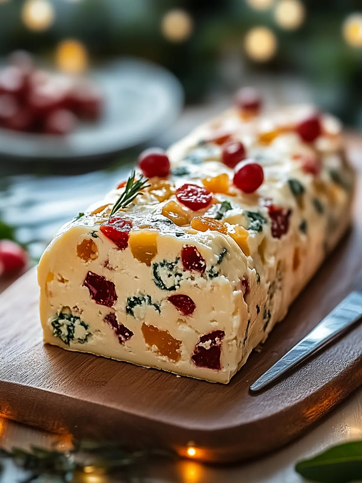 Festive Italian Cheese Log Delight Recipe