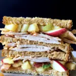 Turkey Apple Cheddar Sandwich