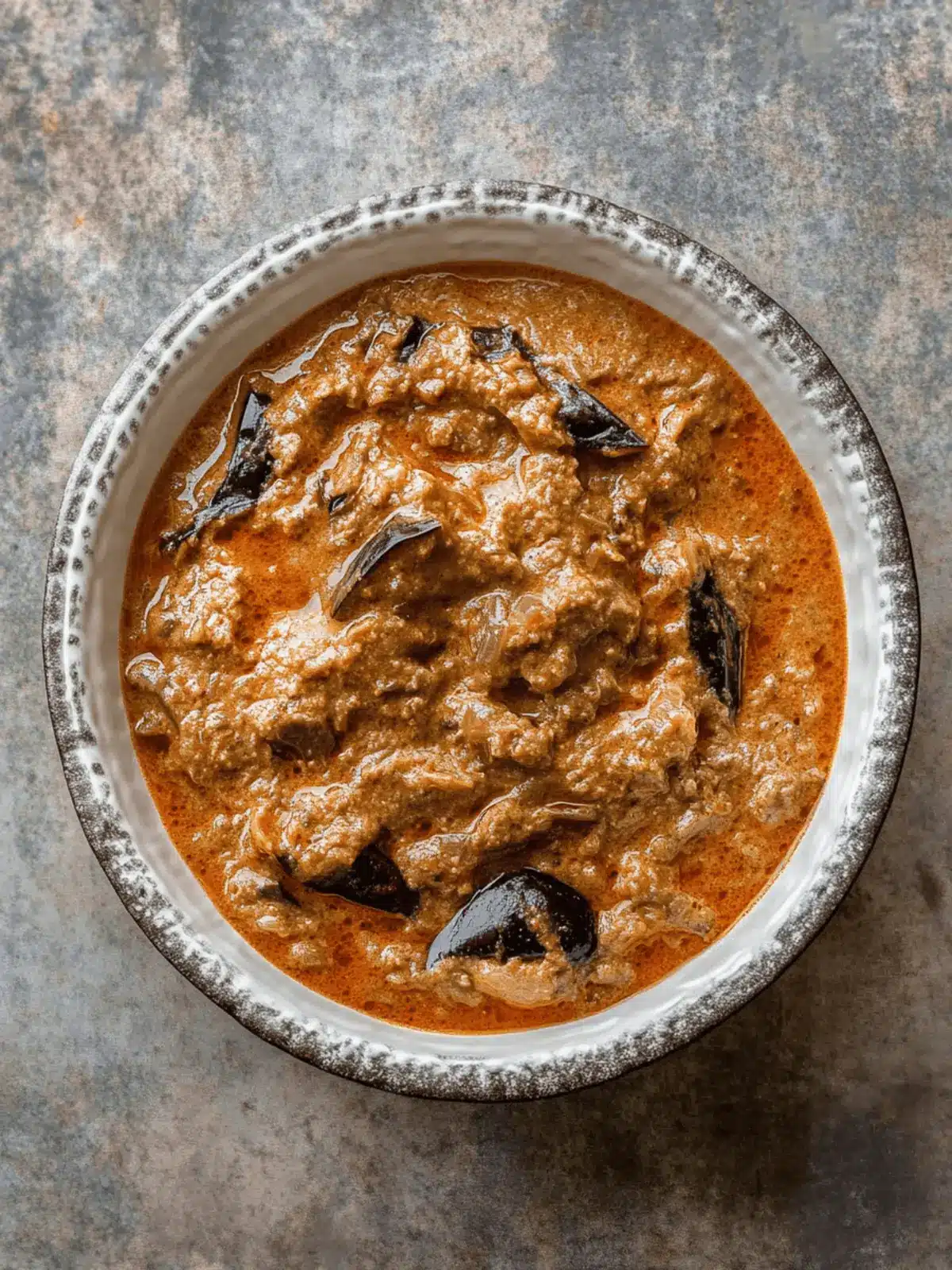 Shish Andaz (Walnut and Aubergine Stew)