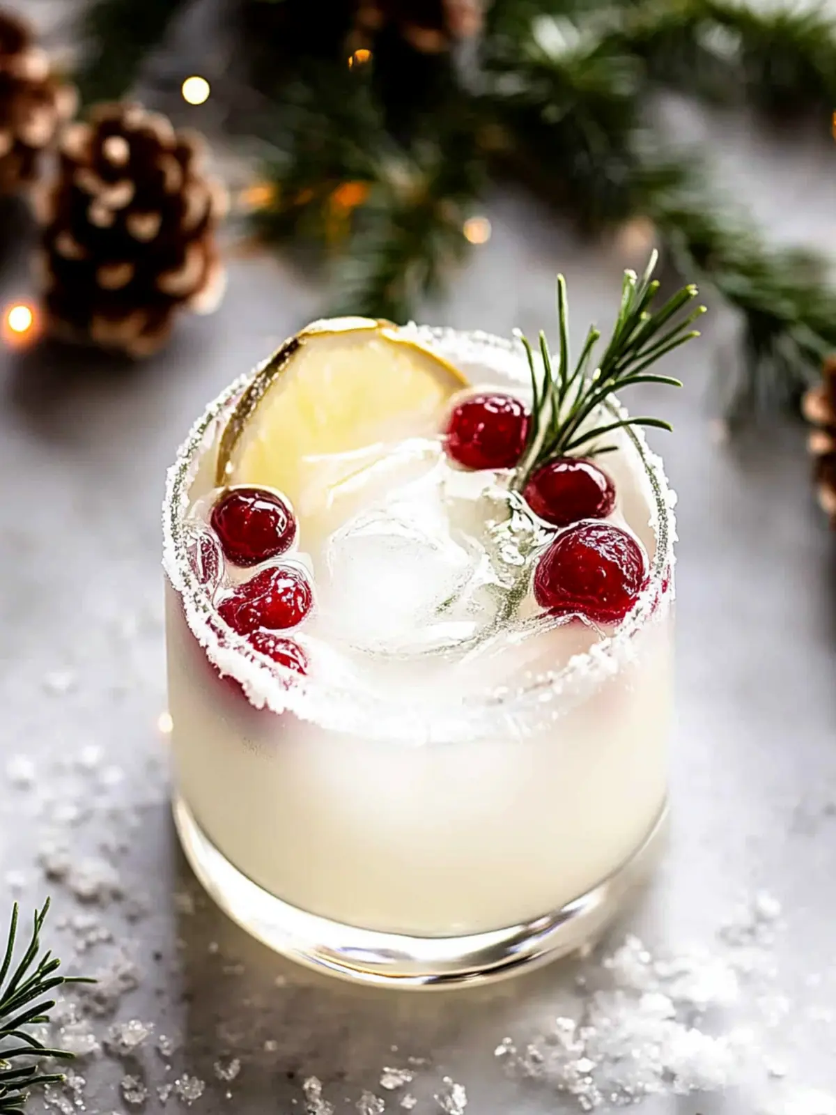 White Christmas Margarita