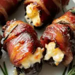 Bacon-Wrapped Goat Cheese Stuffed Dates