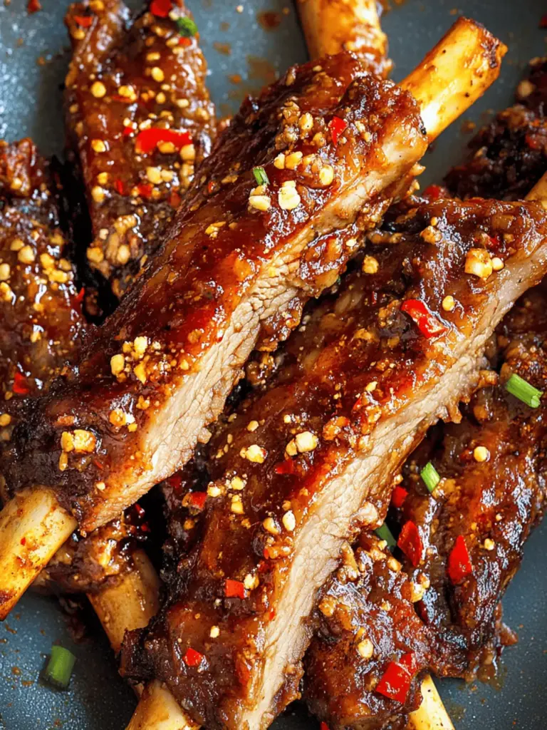 Chinese Spicy Pork Ribs