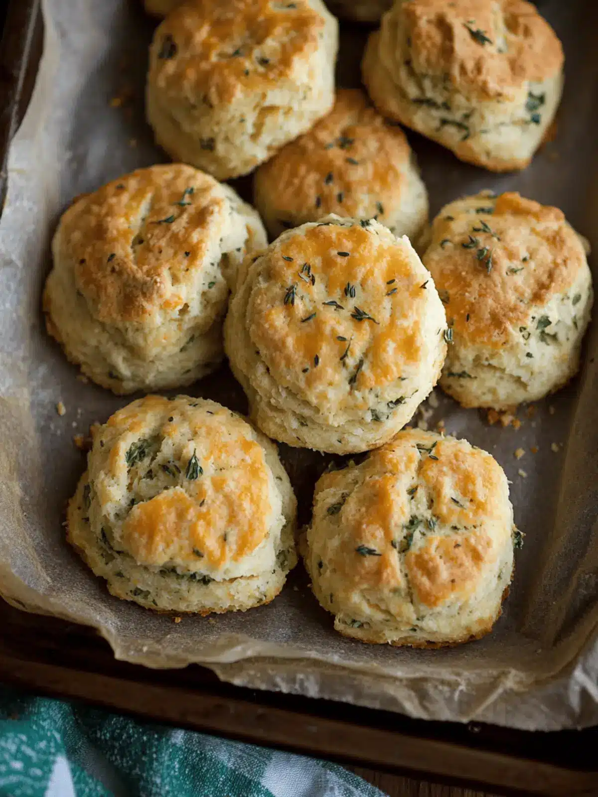Perfect Fluffy Cheddar and Herb Biscuits for Ultimate Comfort 4 Fluffy Cheddar and Herb Biscuits