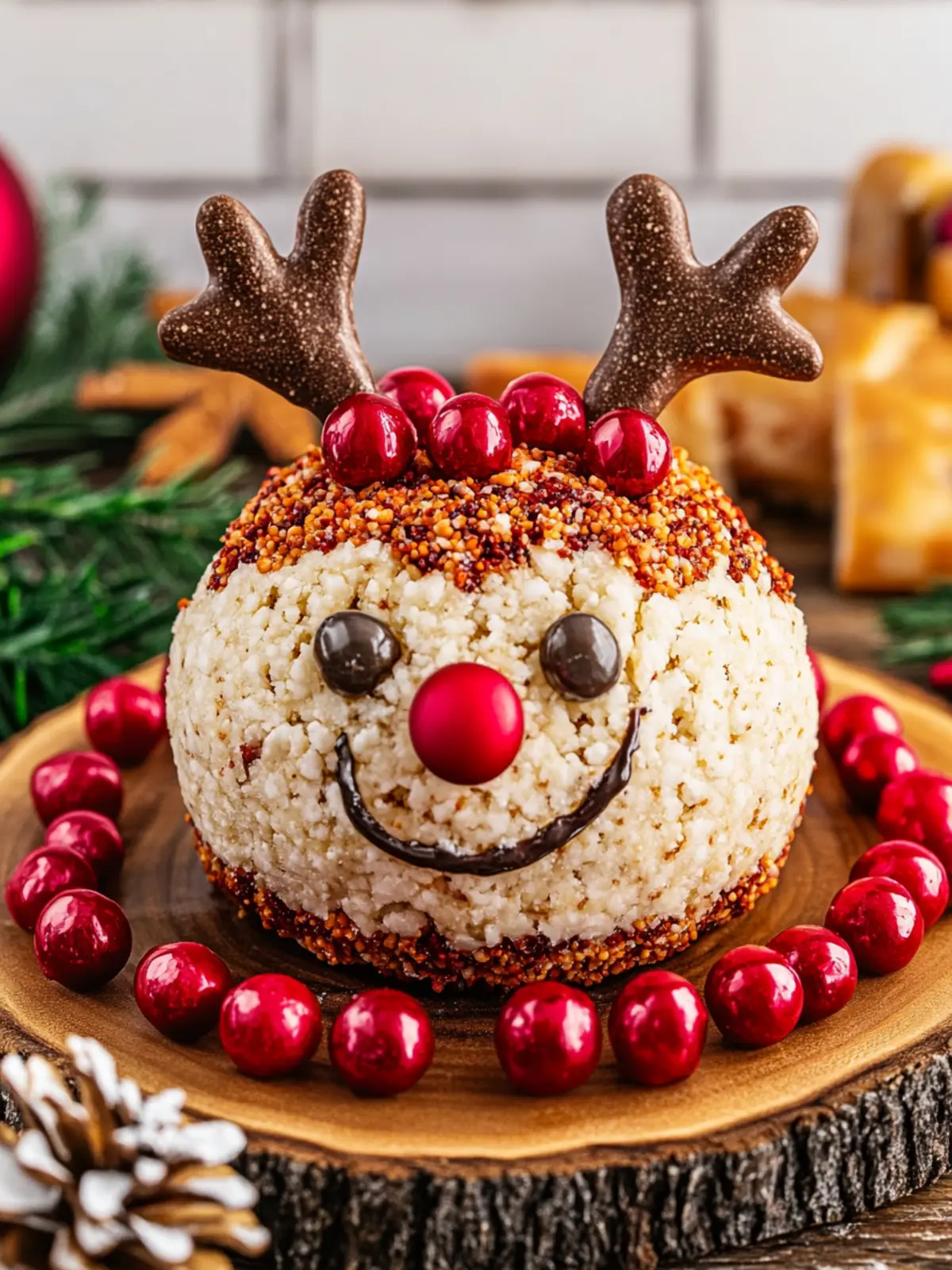 Reindeer Cheese Ball