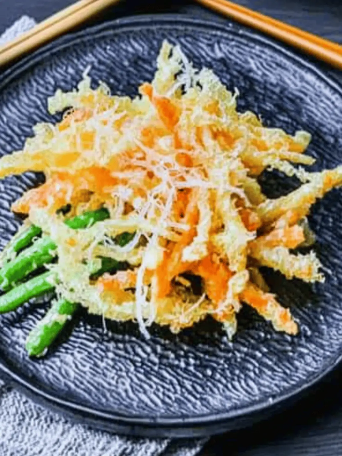 Authentic Kakiage (Mixed-Vegetable Tempura)