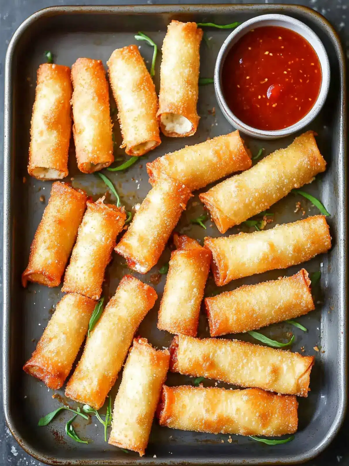 Wonton Mozzarella Sticks
