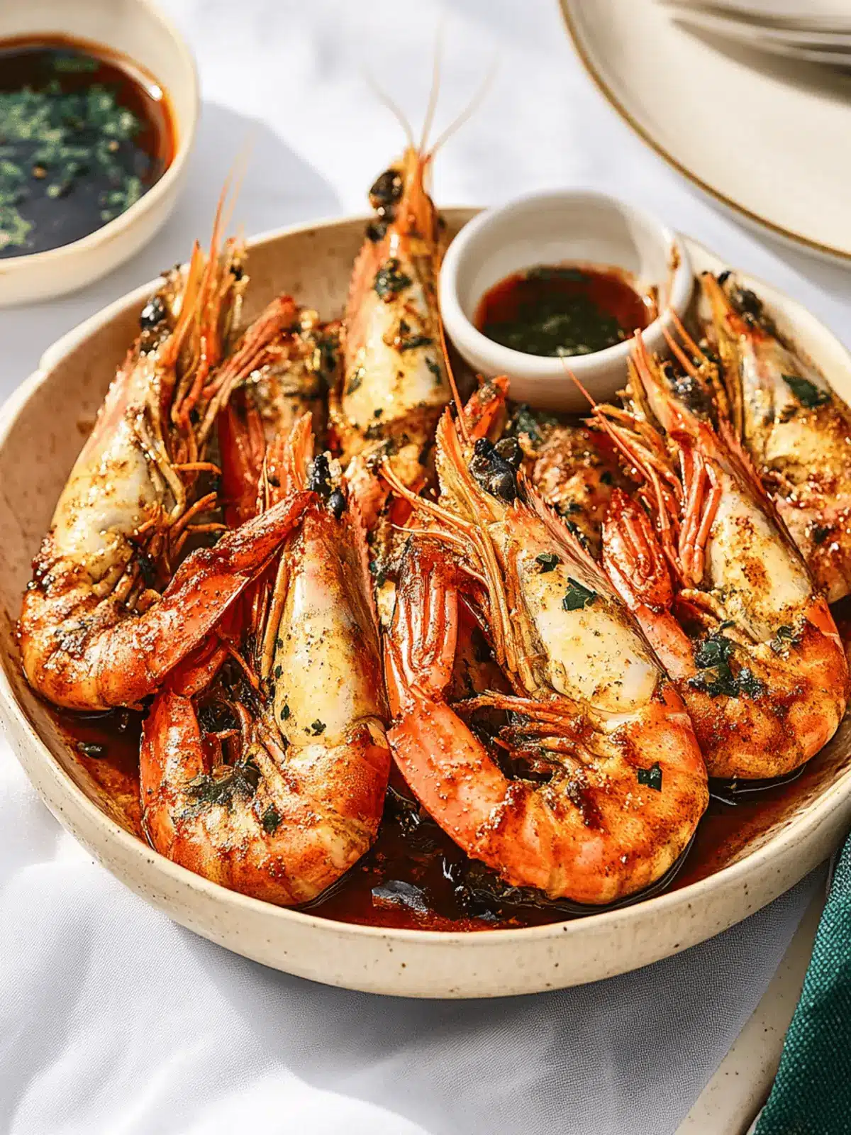 BBQ Chilli Garlic Prawns