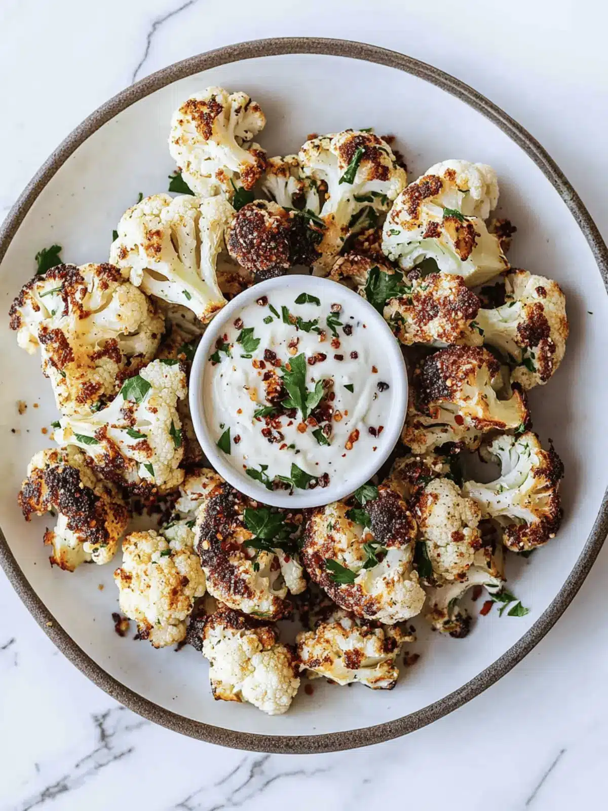 Sumac Cauliflower with Tahini: A Flavorful Healthy Delight 2 Sumac Cauliflower With Tahini