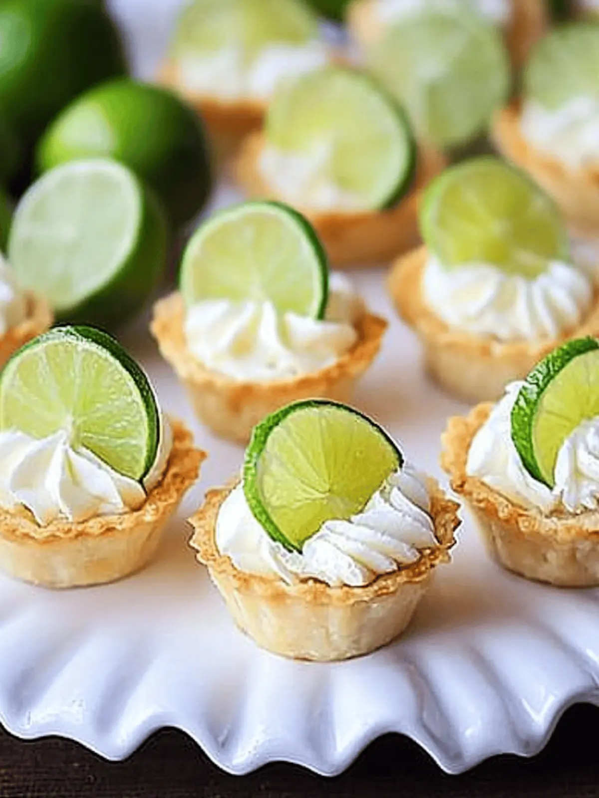 Zesty Lime Tartlets That Brighten Any Dessert Table 4 Lime Tartlets