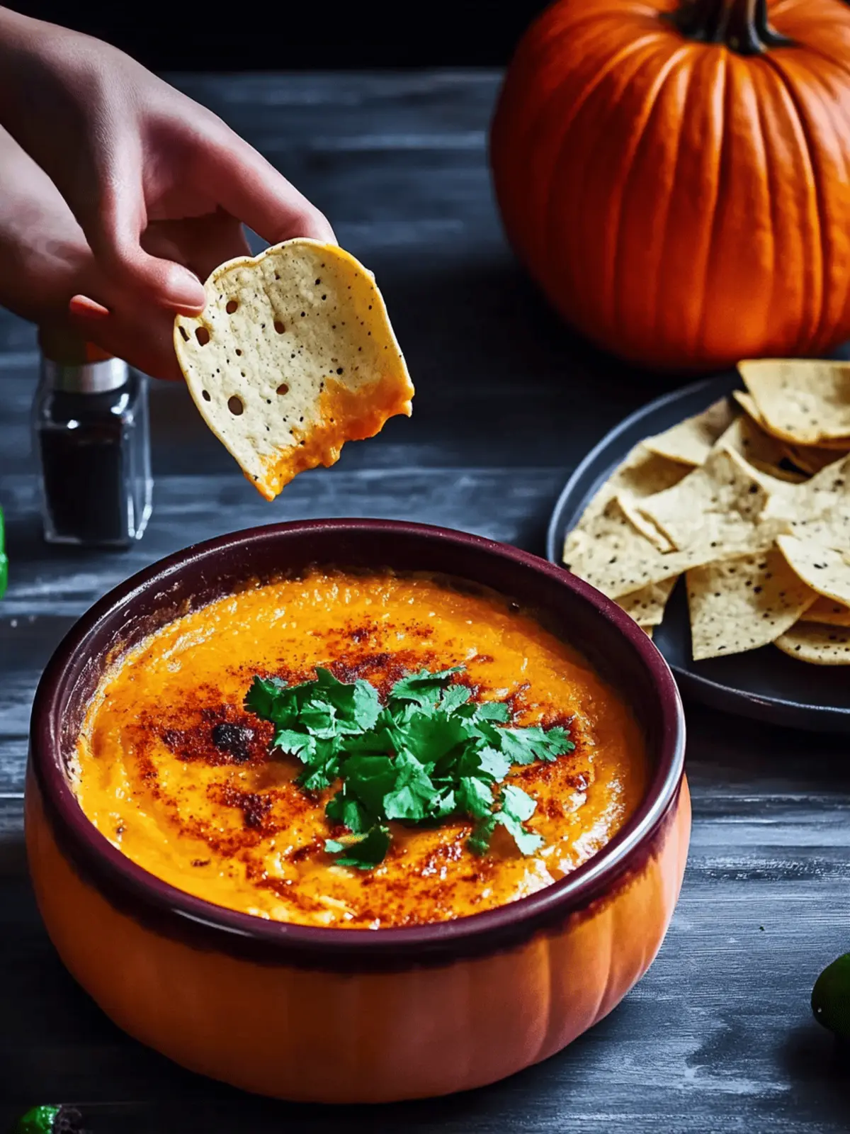 SPICEY PUMPKIN QUESO