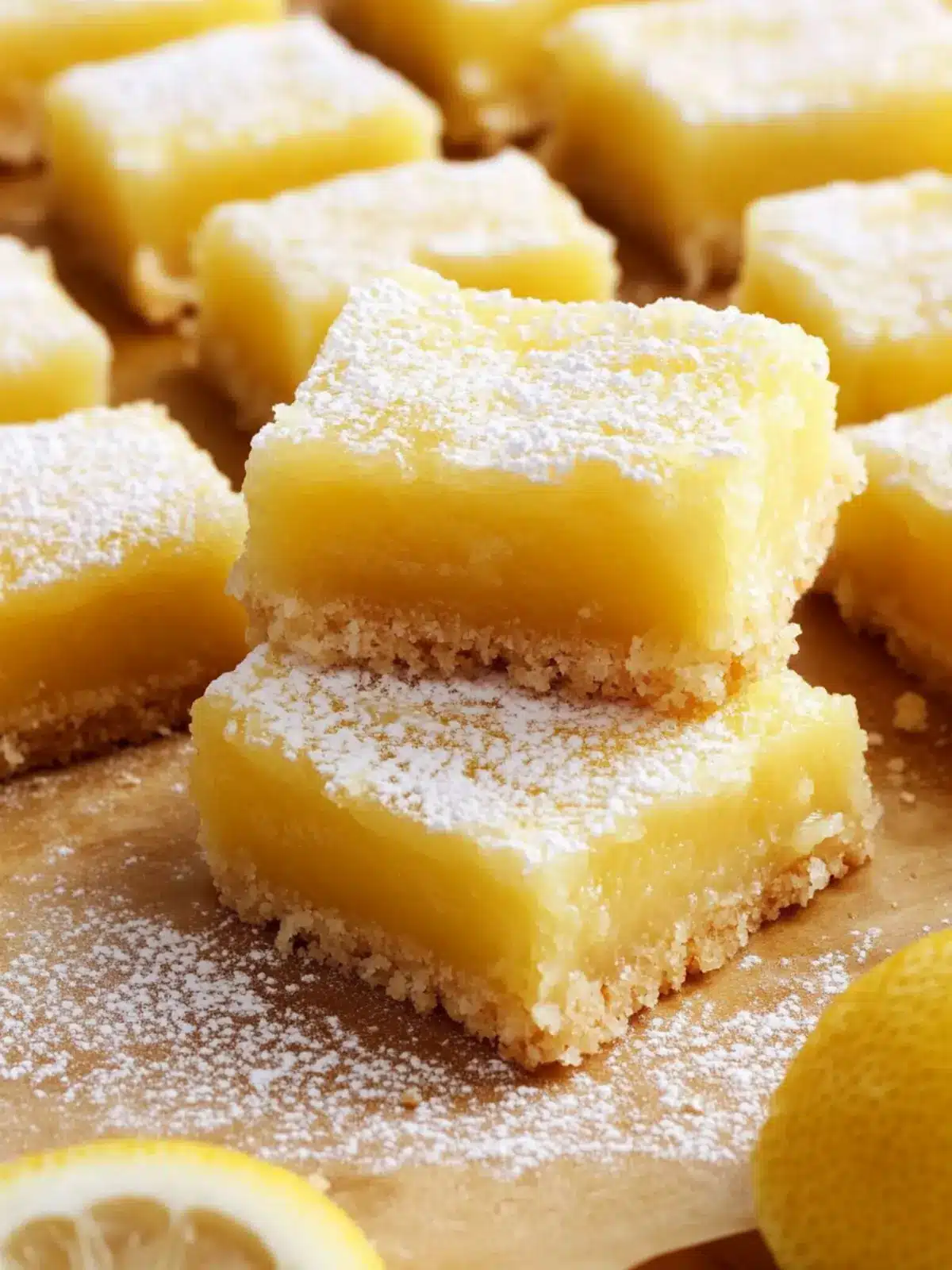 Easy Small Batch Lemon Bars