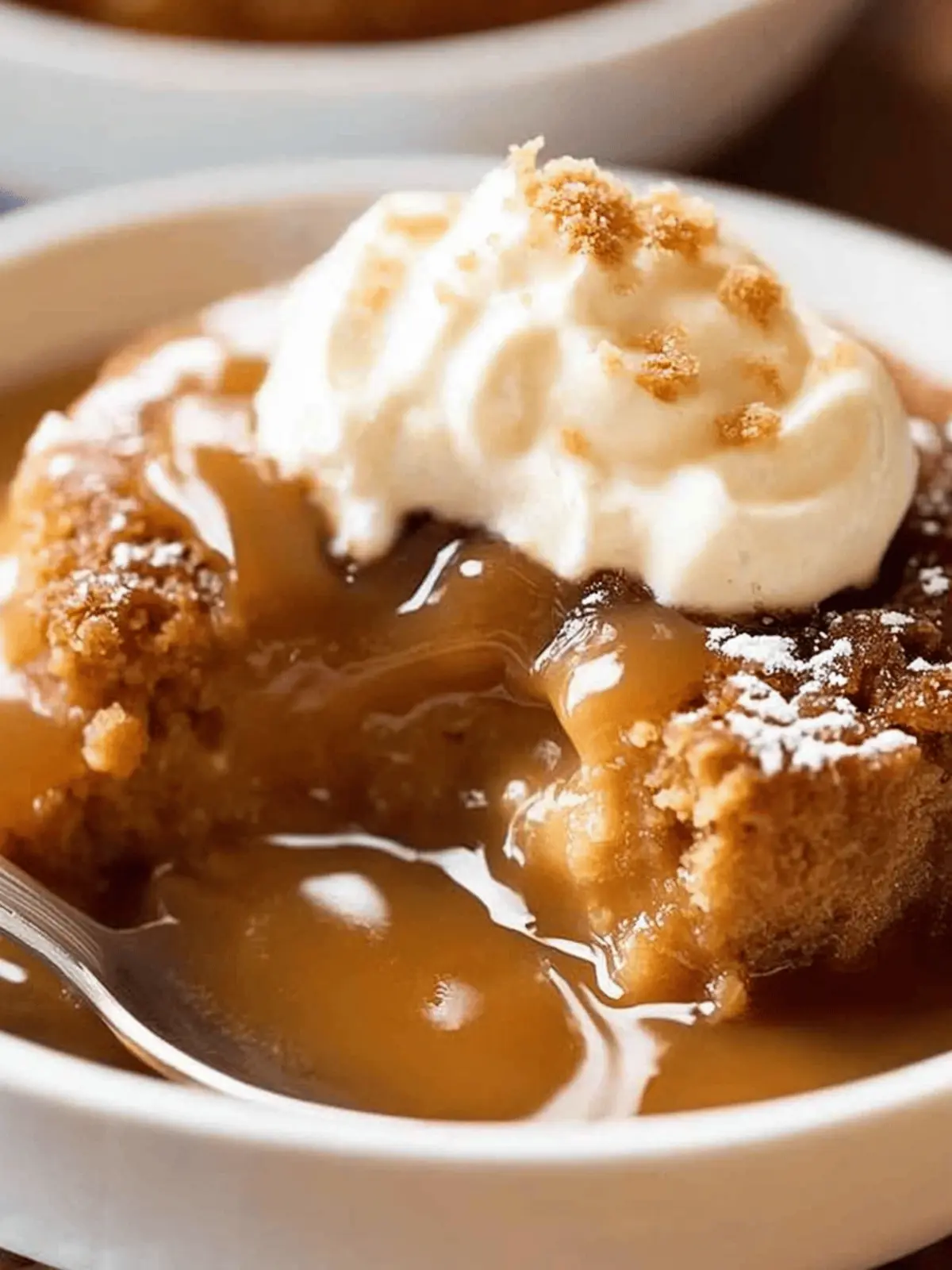 Self Saucing Butterscotch Pudding