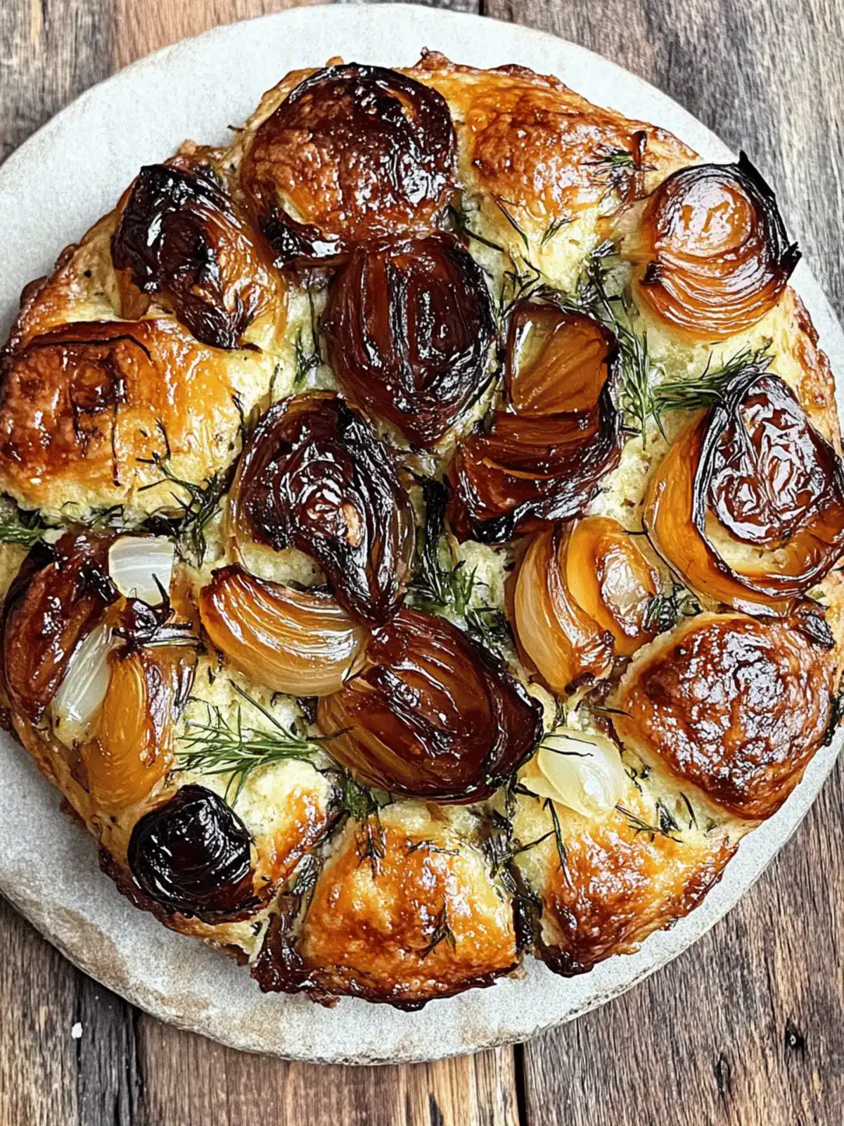 Goat's Cheese, Dill and Onion Savoury Scones for Cozy Days 5 Goat's cheese, dill and onion savoury scones